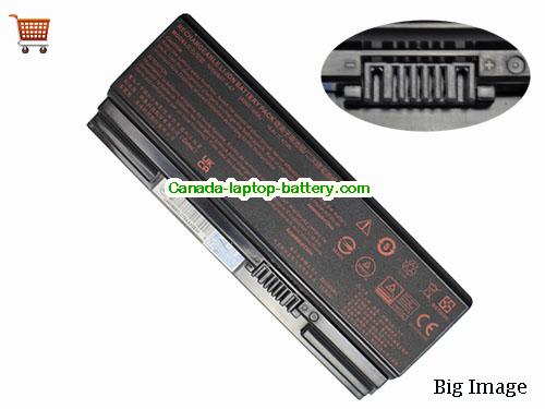 Canada Genuine NH50BAT-4-47 Battery 14.8v 47Wh 4INR19/66 for  Clevo Getac Laptop