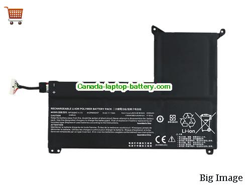 MEDION 40084173 Replacement Laptop Battery 4600mAh, 73Wh  15.4V Black Li-Polymer