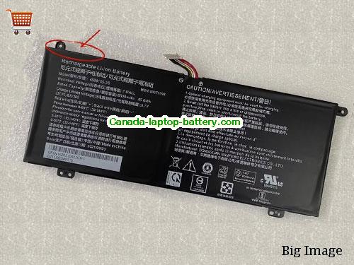 Genuine DYNABOOK SATELLITE PRO C50D-B-11Y Battery 6000mAh, 45.6Wh , 7.6V, Black , Li-ion