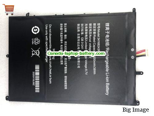 Canada Rechargeable DaDa 34168243P Battery Li-Polymer 7.6v 5000mAh