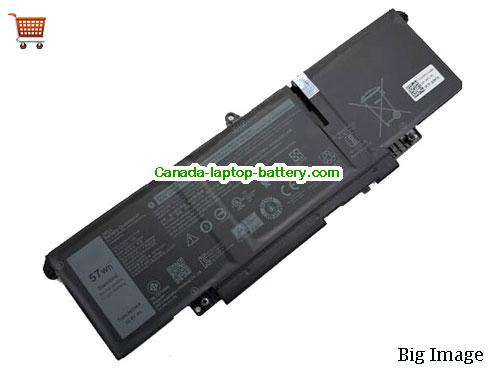 Genuine Dell 0HYH8 Battery 4870mAh, 57Wh , 11.4V, Black , Li-ion