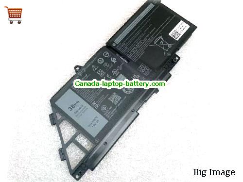 Dell 76KVG Replacement Laptop Battery 4882mAh, 38Wh  7.6V Black Li-Polymer