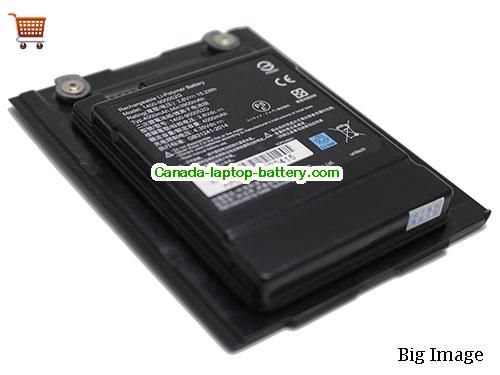 Genuine GETAC 1400-900052G Battery 4000mAh, 15.2Wh , 3.8V, Black , Li-Polymer