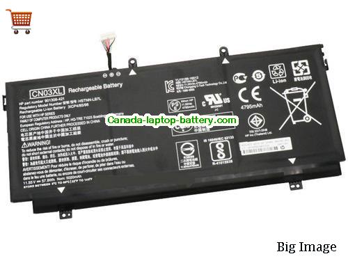 Genuine HP Envy 13-AB011TU Battery 5020mAh, 57.95Wh , 11.55V, Black , Li-ion