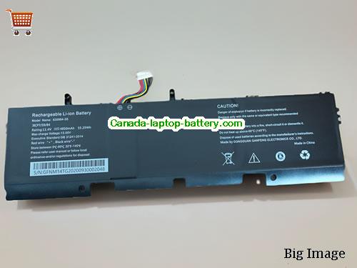 Genuine HASEE 635984-3S Battery 4850mAh, 55.29Wh , 11.4V, Black , Li-ion