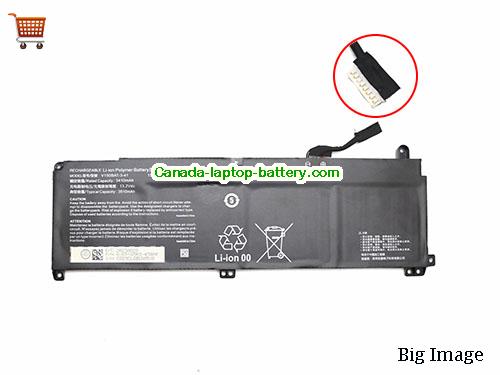 Genuine HASEE G8-DA7NT Battery 3410mAh, 41Wh , 11.55V, Black , Li-Polymer