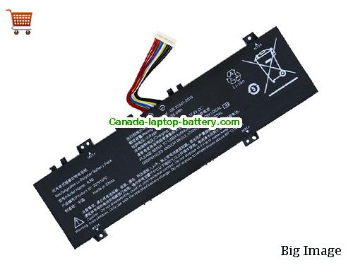 Canada Original Laptop Battery for  MAIBENBEN Fenmai 5X, Wushen A3, Aierxuan G1, K36,  Black, 4500mAh, 68.4Wh  15.2V