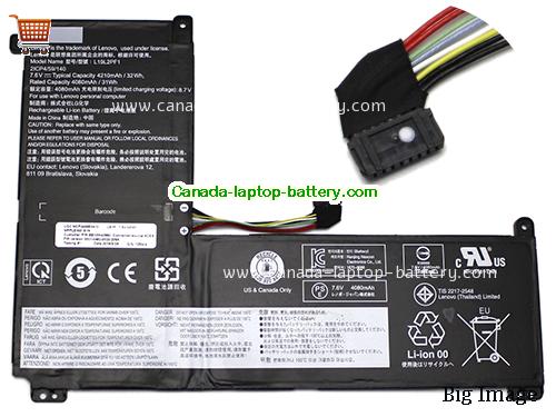 Genuine LENOVO SB10W42960 Battery 4210mAh, 32Wh , 7.6V, Black , Li-Polymer