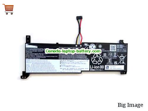 Genuine LENOVO IdeaPad 3 14ITL6 82H7004XRU Battery 4947mAh, 38Wh , 7.68V, Black , Li-Polymer