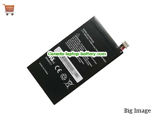 MCNAIR MLP3970125 Replacement Laptop Battery 4000mAh, 14.8Wh  3.7V Black Li-Polymer