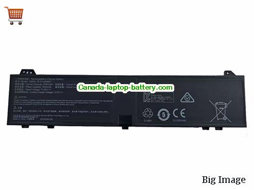 Genuine RTDPART GXIDL-13-17-3S5050 Battery 5050mAh, 60.1Wh , 11.55V, Black , Li-Polymer