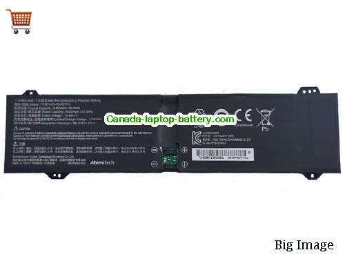 Canada Original Laptop Battery for  ATEMITECH PHID1-00-18-4S1P-1,  Black, 6450mAh, 99.8Wh  15.48V