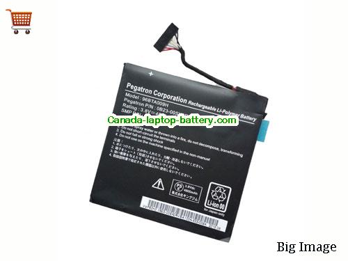 Canada Genuine 96BTA009H Battery 96BQA009H Li-Polymer Other 4800mah Rechargeable 