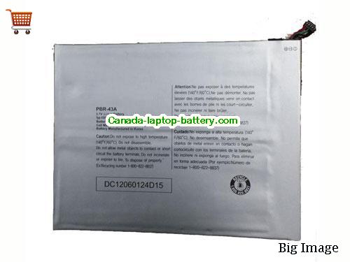 Canada OTHER PBR-43A Battery for PANTECH Li-Polymer 3.7v 6500mah