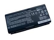 Canada Original Laptop Battery for  5500mAh, 62Wh  Sager NP8377-S(PB71RF-G), NP8371, NP8451(PB51RC), NP8454, 