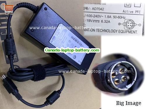 acbel  19V 6.32A Laptop AC Adapter