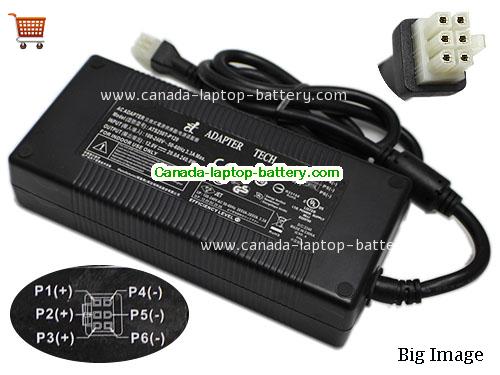 Canada Genuine Adapter Tech ATS250T-P120 AC Adapter 12.0v 20.0A 240.0W Power Supply Power supply 