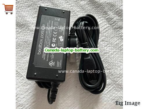 Beatbox Portable  18V 3.33A AC Adapter, Power Supply, 18V 3.33A Switching Power Adapter