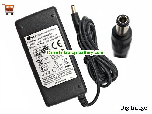 BIRON BI65-180330-E2 Laptop AC Adapter 18V 3.3A 59.4W