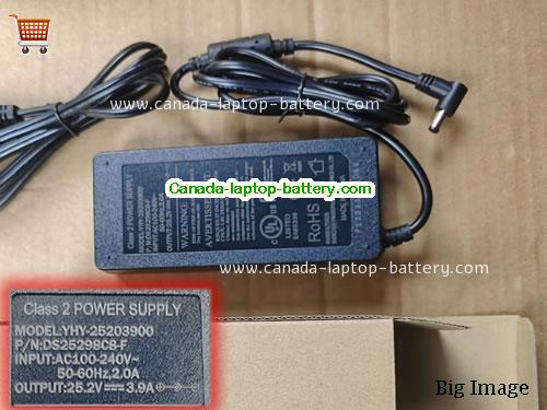 Canada YHY-25203900 Class 2 Power Supply P/N DS25298C8-F 25.2v 3.9A Output Power supply 