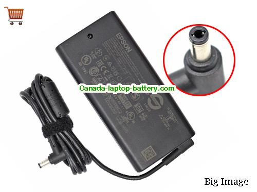 Canada Genuine Epson AD10370LF Ac Adapter 24v 5A 120W Slim Power Supply Power supply 