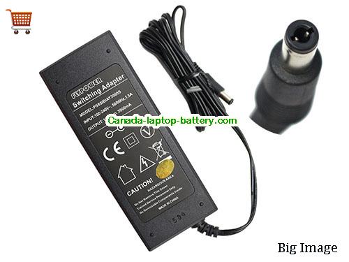 Canada Genuine Flypower PS65IBIAY3000S Switching Adapter 18.0v 3000mA 54W Power Supply Power supply 