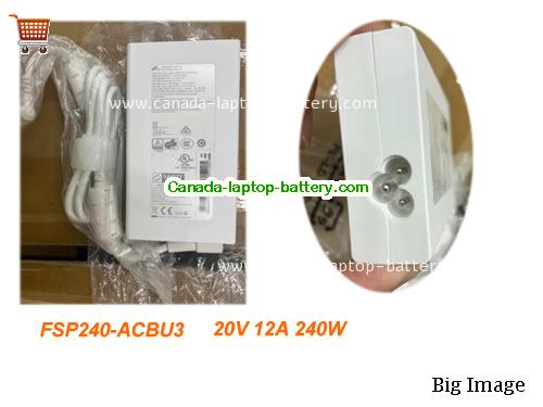 FSP FSP240-ACBU3 Laptop AC Adapter 20V 12A 240W