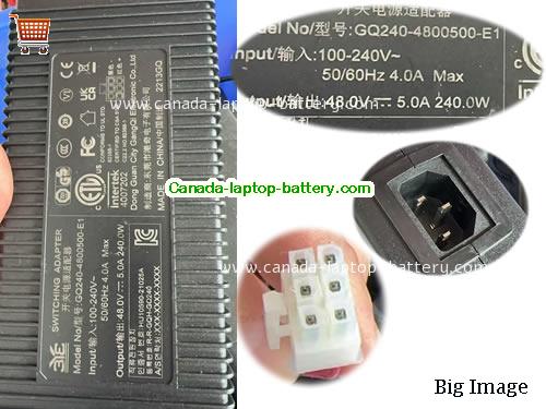 gangqi  48V 5A Laptop AC Adapter