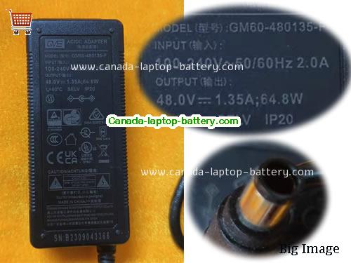 gve  48V 1.35A Laptop AC Adapter