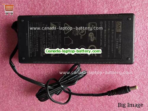 gve  54.4V 2.68A Laptop AC Adapter