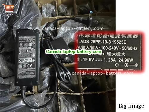 Canada Genuine Hoioto ADS-25PE-19-3 19525E Ac Adapter 19.5v 1.28A 25W Power Supply Power supply 