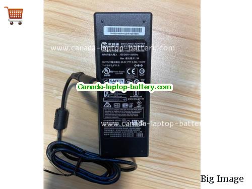 Canada Genuine Hoioto ADS-110DL-19-1 200110E Switching Adapter 20.0v 5.50A 110.0W Power Supply Power supply 