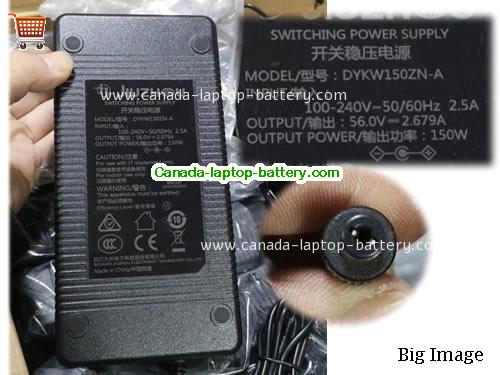 jiuzhou  56V 2.679A Laptop AC Adapter