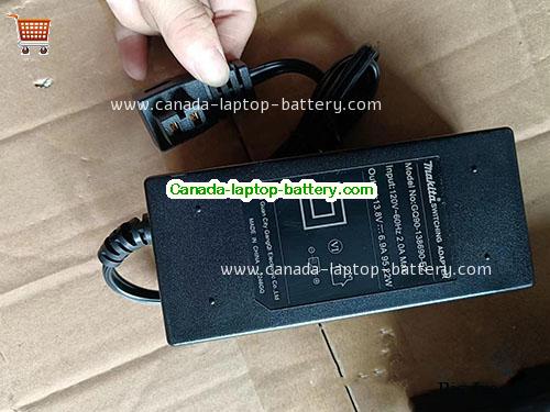 Canada Genuine Makita Switching Adapter GQ90-138690-E2 13.8V 6.9A 95.22W With 2 Holes Tip Power supply 