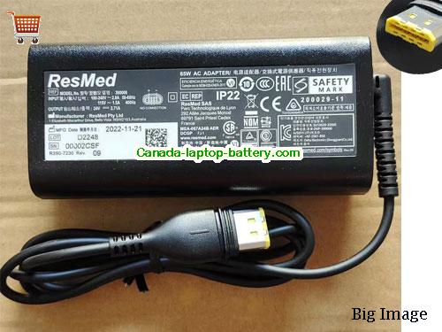 resmed  24V 2.71A Laptop AC Adapter