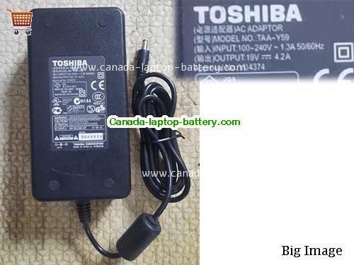 toshiba  19V 4.2A Laptop AC Adapter