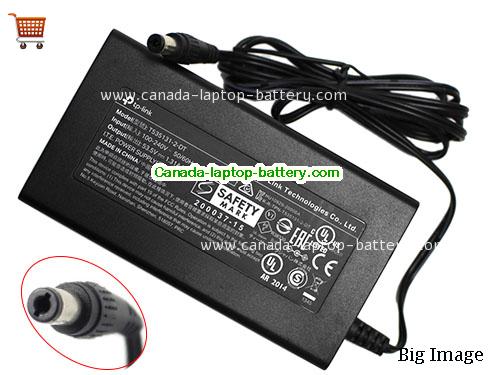 Canada Genuine Tp-Link T535131-2-DT Ac Adapter 53.5V 1.31A 70W POE Switch Power Supply Power supply 