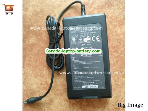 yokogawa  15V 1.33A Laptop AC Adapter