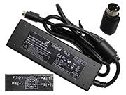 ADAPTER TECH 12V 12.5A 150W Laptop Adapter, Laptop AC Power Supply Plug Size 