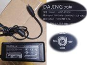 DAJING 30V 1.7A 51W Laptop Adapter, Laptop AC Power Supply Plug Size 