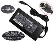 Delta 24V 7.5A 180W Laptop Adapter, Laptop AC Power Supply Plug Size 